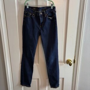 J. Crew Dark Blue Straight Leg Jeans